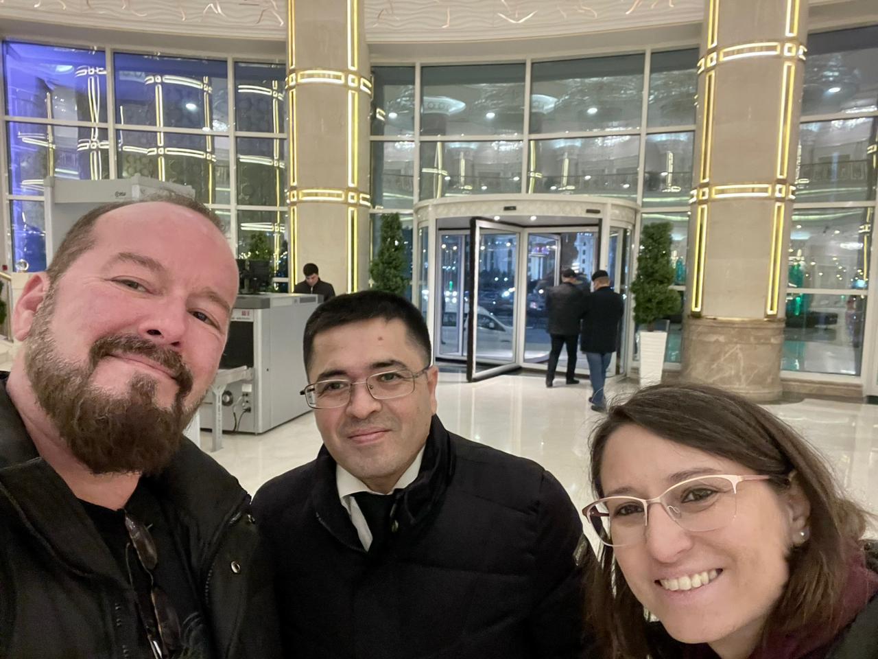 Andre on Custom tour (Ashgabat & Darvaza)