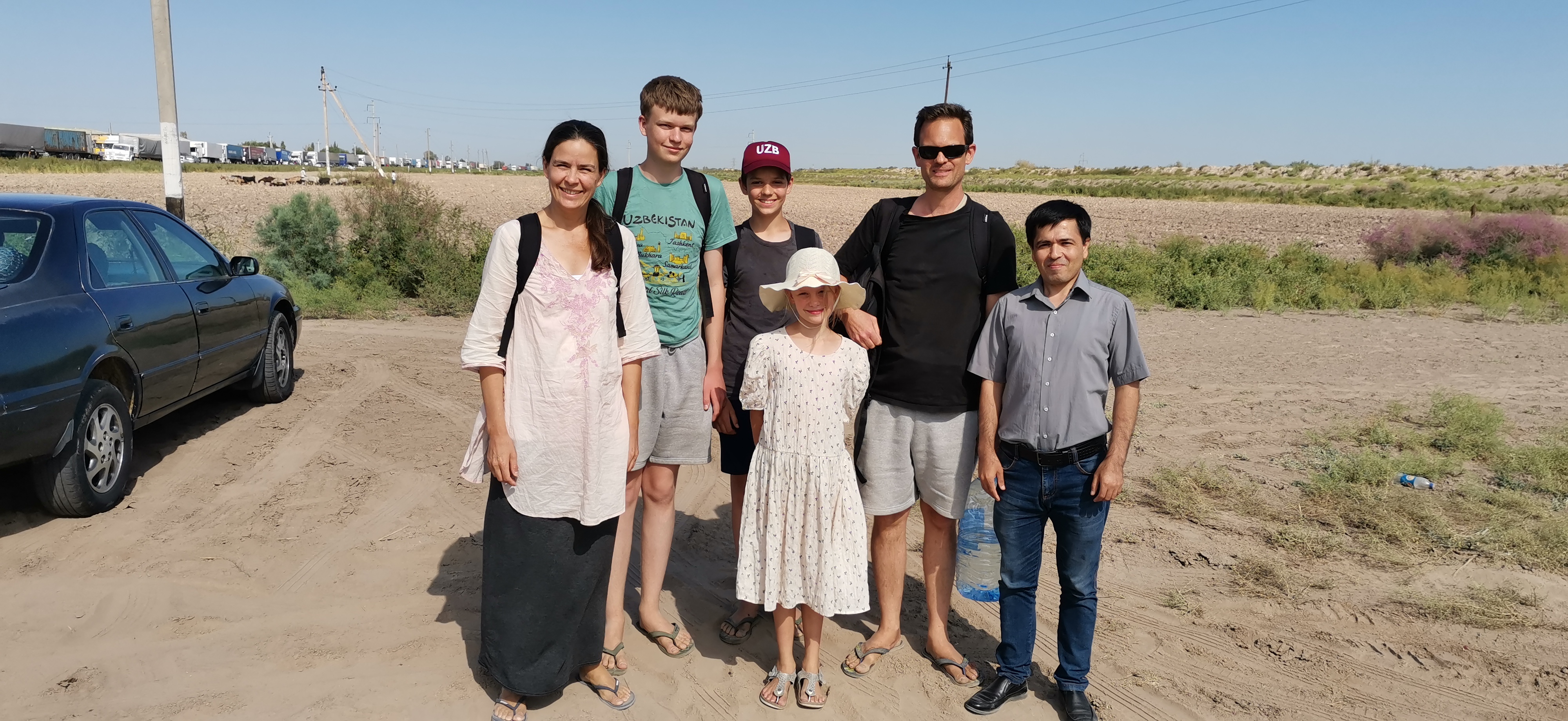 Christian & family on Custom tour (Koneurgench, Darvaza gas crater and Ashgabat)