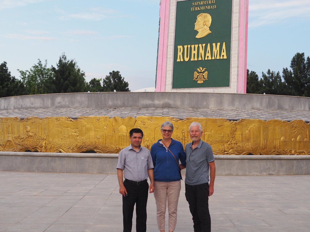 Jill & Jeff on Custom tour (Ashgabat, Darvaza, Koytendag, Turkmenbashi and more)